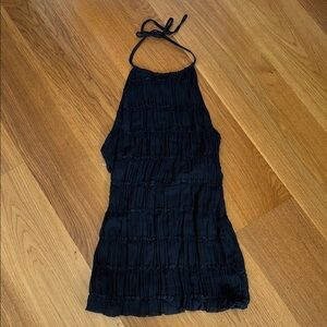 Peppermayo Pink Halter Mini Dress